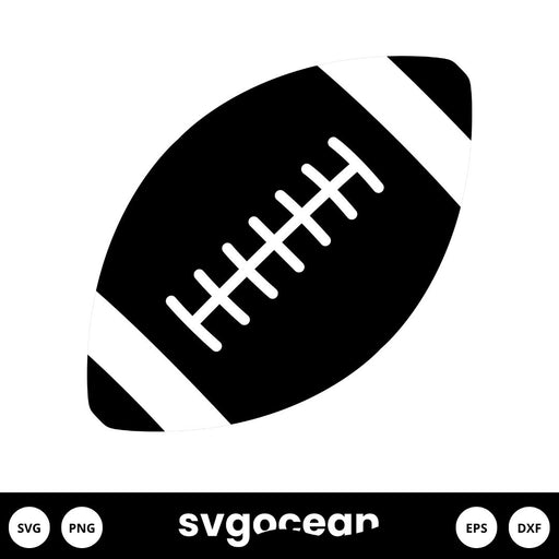 Football Outline SVG Free - Svg Ocean