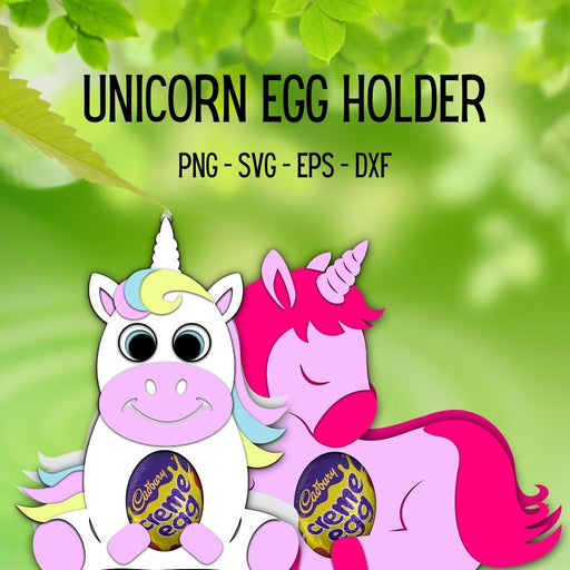 Unicorn Egg Holder SVG - Svg Ocean