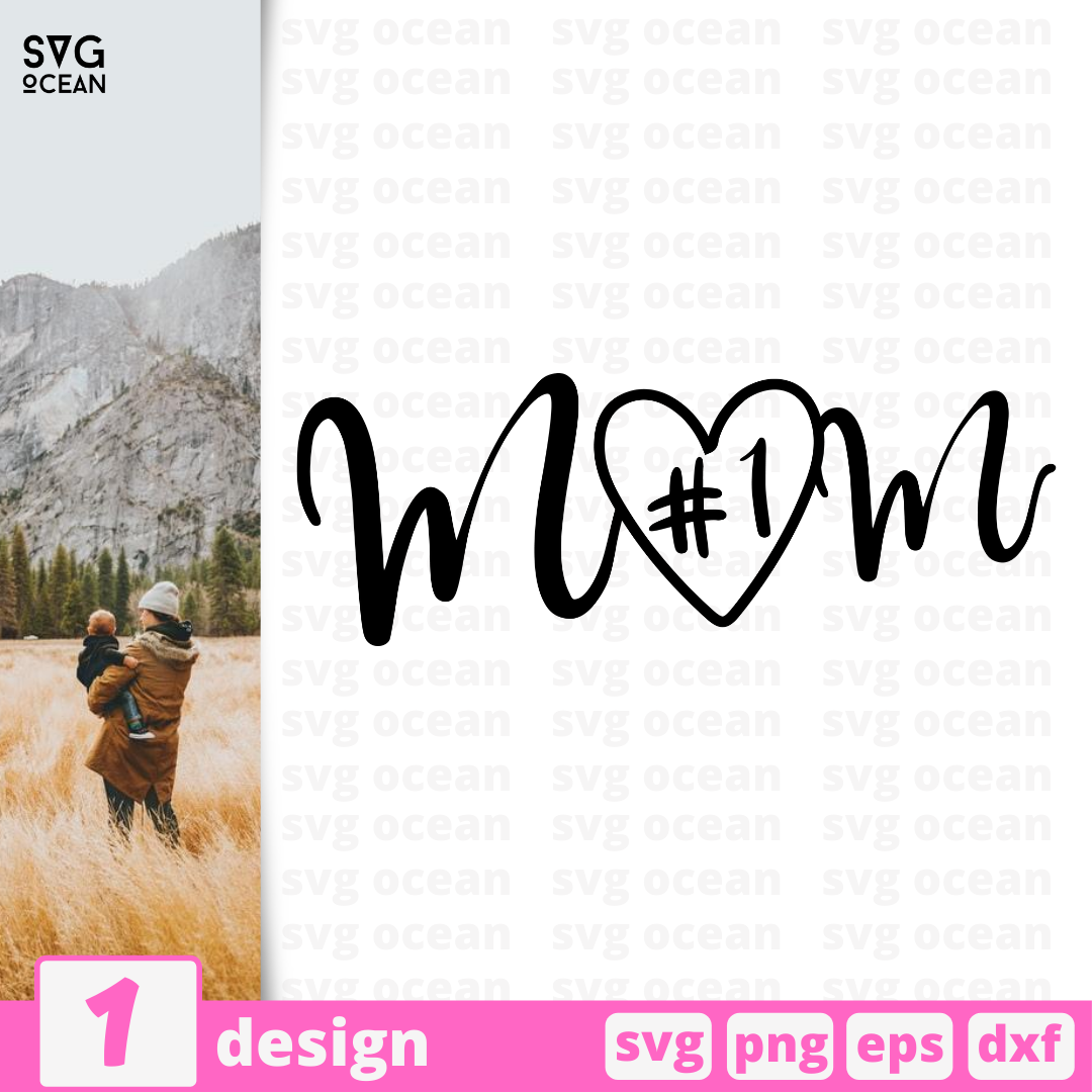 #1 Mom SVG bundle vector for instant download - Svg Ocean — svgocean