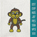 Monkey Embroidery Designs - Svg Ocean