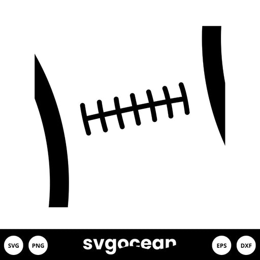 Football Laces SVG - Svg Ocean