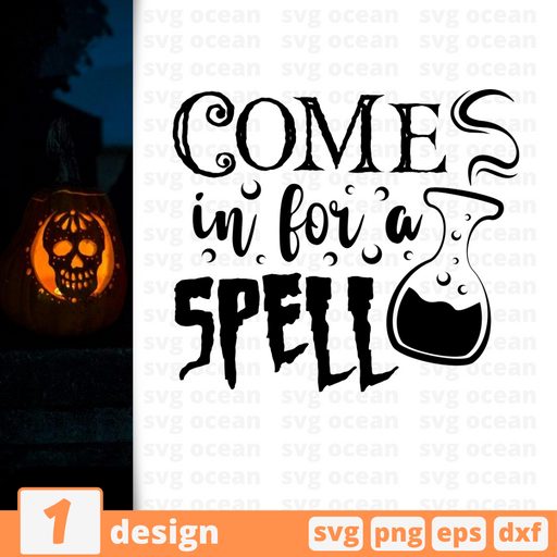 Come in for a spell SVG vector bundle - Svg Ocean