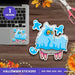 Free Halloween Lama Sticker - Svg Ocean