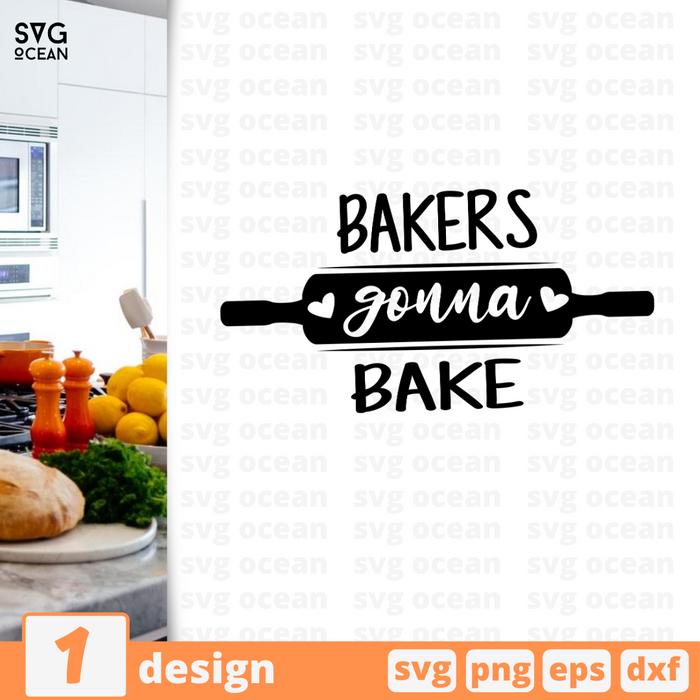 Bakers gonna bake SVG vector bundle - Svg Ocean