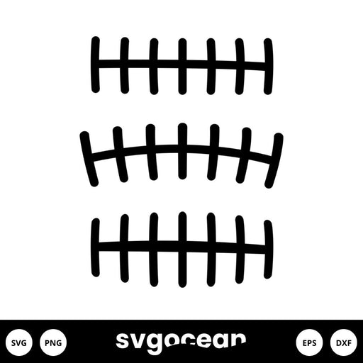 Football Laces SVG Free - Svg Ocean