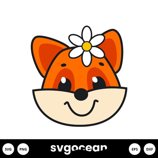 Fox Svg - Svg Ocean