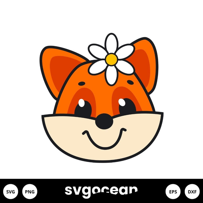 Fox Svg - Svg Ocean