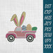Easter Truck Embroidery Designs - Svg Ocean
