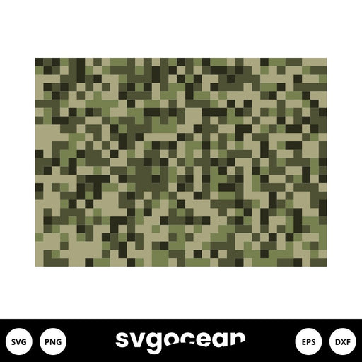 Camouflage SVG - Svg Ocean