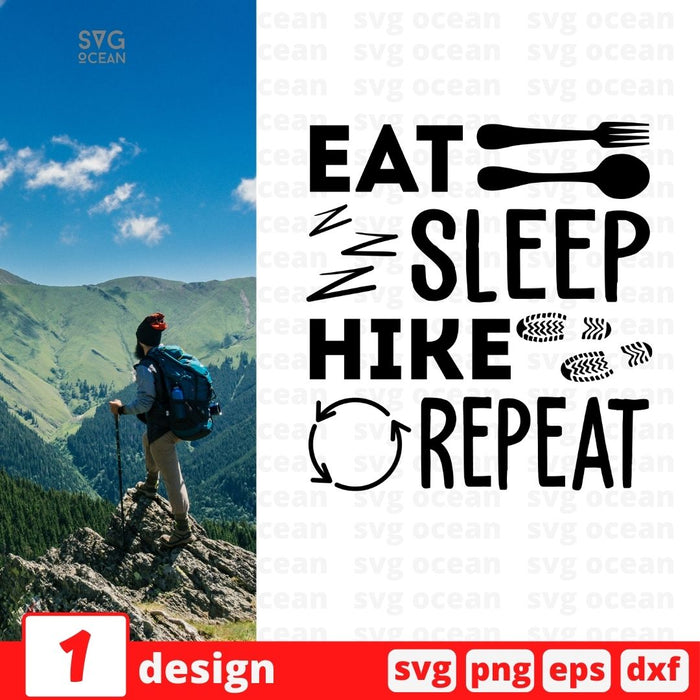 Eat sleep hike repeat
