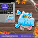 Halloween Lama Stickers - Svg Ocean