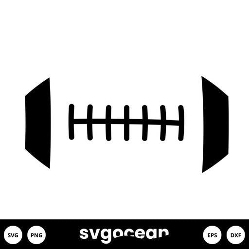 Football Lace SVG - Svg Ocean
