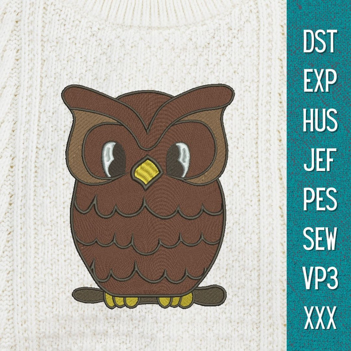 Owl Embroidery Designs - Svg Ocean