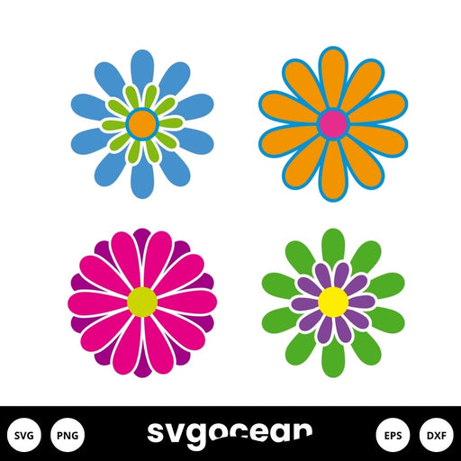 Mexican Flowers SVG - Svg Ocean