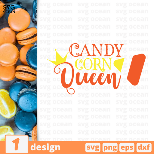Candy corn queen SVG vector bundle - Svg Ocean