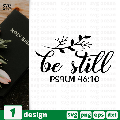 Be still SVG vector bundle - Svg Ocean