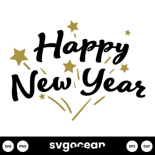 New Year Svg - Svg Ocean