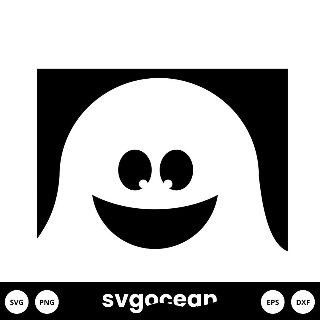 Ghost Face Svg vector for instant download - Svg Ocean — svgocean