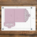 Tri Fold Wedding Invitation Template - Svg Ocean