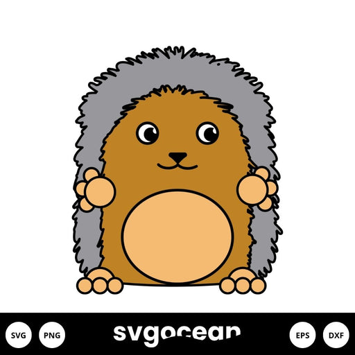 Hedgehog Svg - Svg Ocean