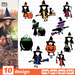 Halloween cute witches SVG bundle - Svg Ocean