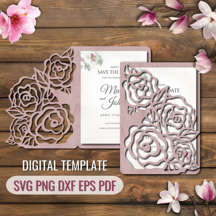 Wedding invitation templates SVG Bundle - Svg Ocean