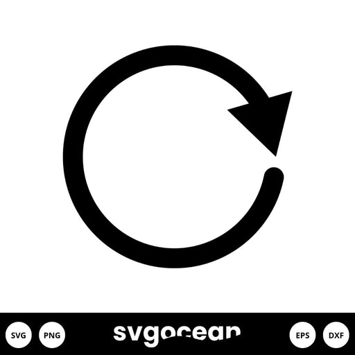Arrow Circle SVG - Svg Ocean