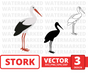 Stork svg