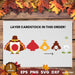 Thanksgiving Gnome Candy Holder - Svg Ocean