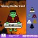 Frankenstein Money Holder Card Svg - Svg Ocean
