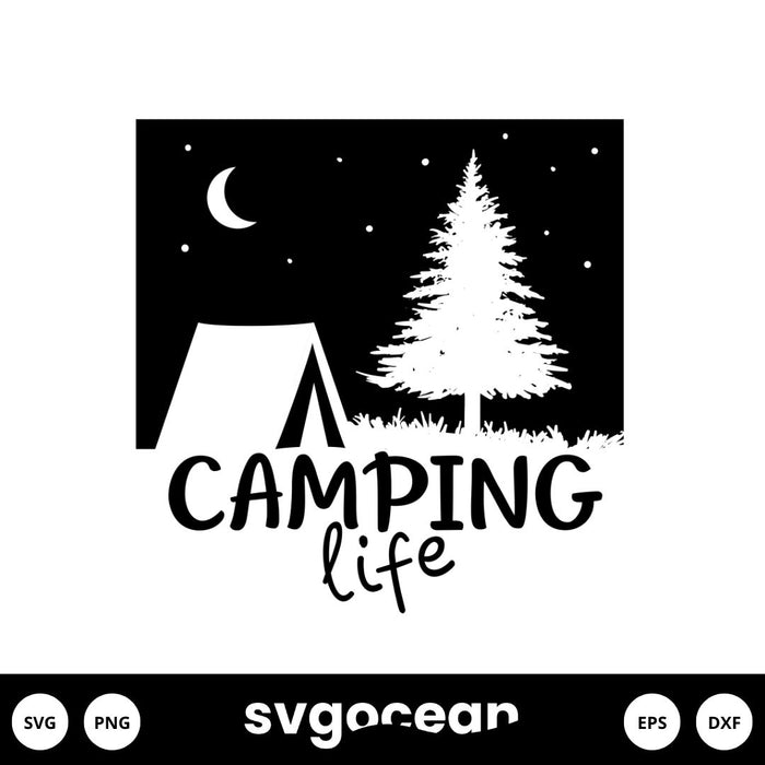 Camp Life Svg - Svg Ocean