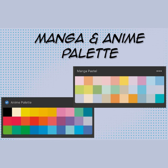 Anime Manga Procreate Brushes - Svg Ocean