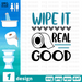 Wipe it real good