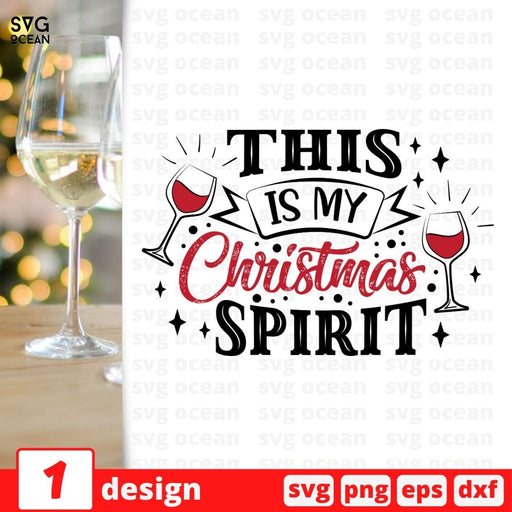 This is my Christmas spirit SVG vector bundle - Svg Ocean