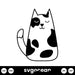 Cute Cat Svg - Svg Ocean