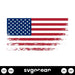 Distressed American Flag SVG - Svg Ocean