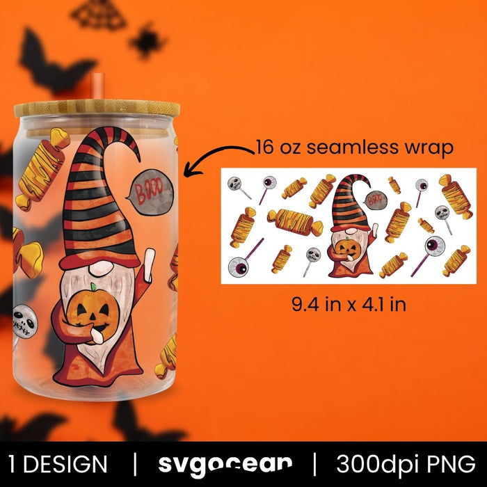 Halloween Label Sublimation Design - Svg Ocean