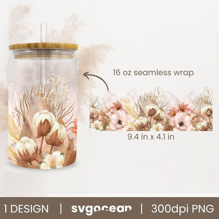 Boho Floral Sublimation - Svg Ocean