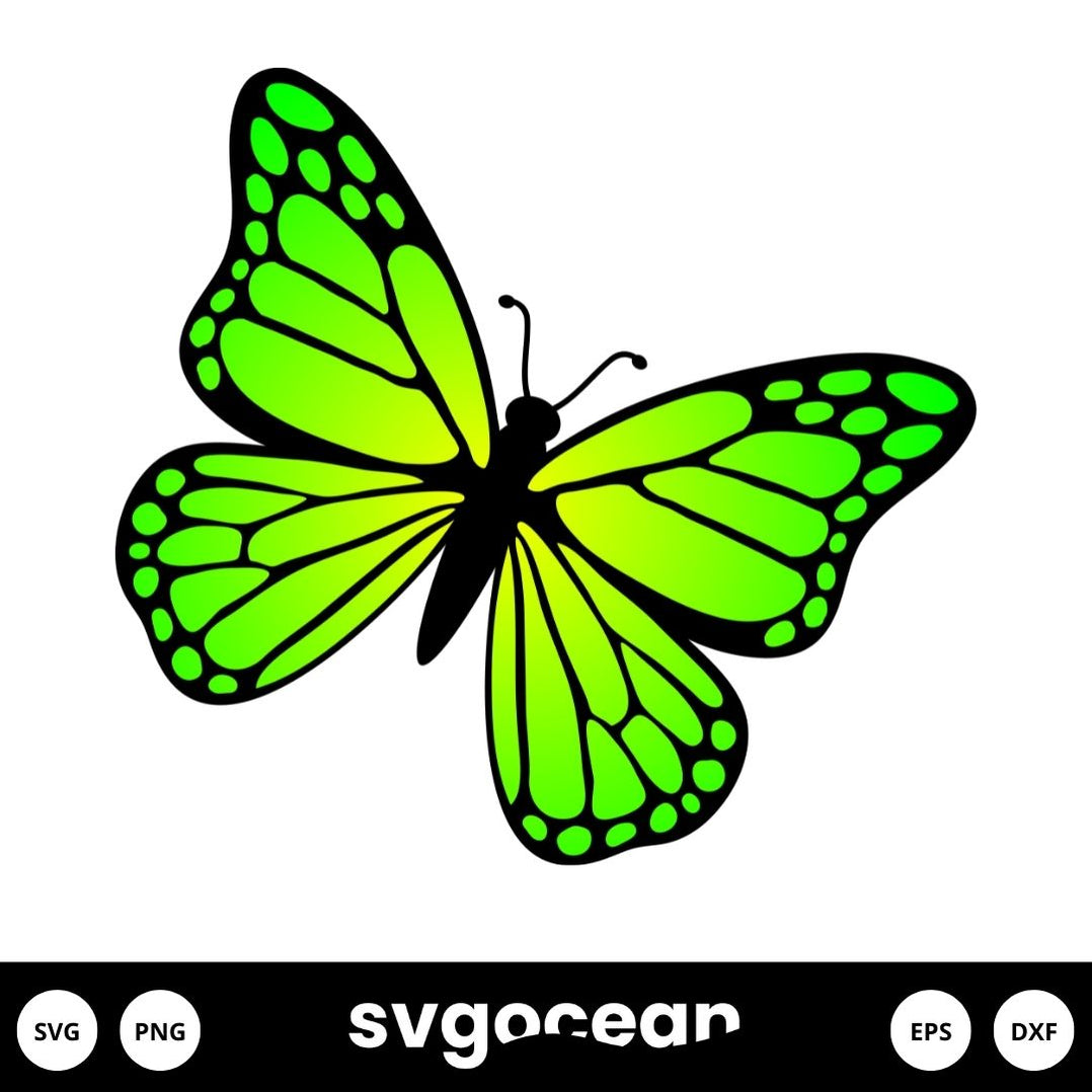 Butterfly Free Svg Vector For Instant Download Svg Ocean — Svgocean