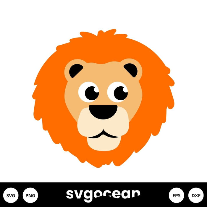 Lion Svg - Svg Ocean