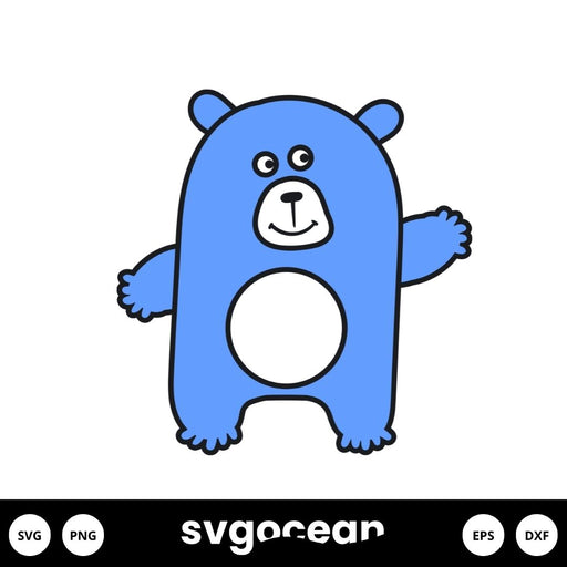 Little Bear Svg - Svg Ocean