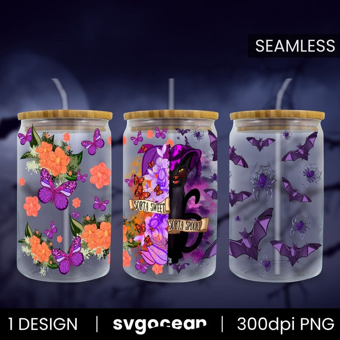 Halloween Can Glass Bundle - Svg Ocean