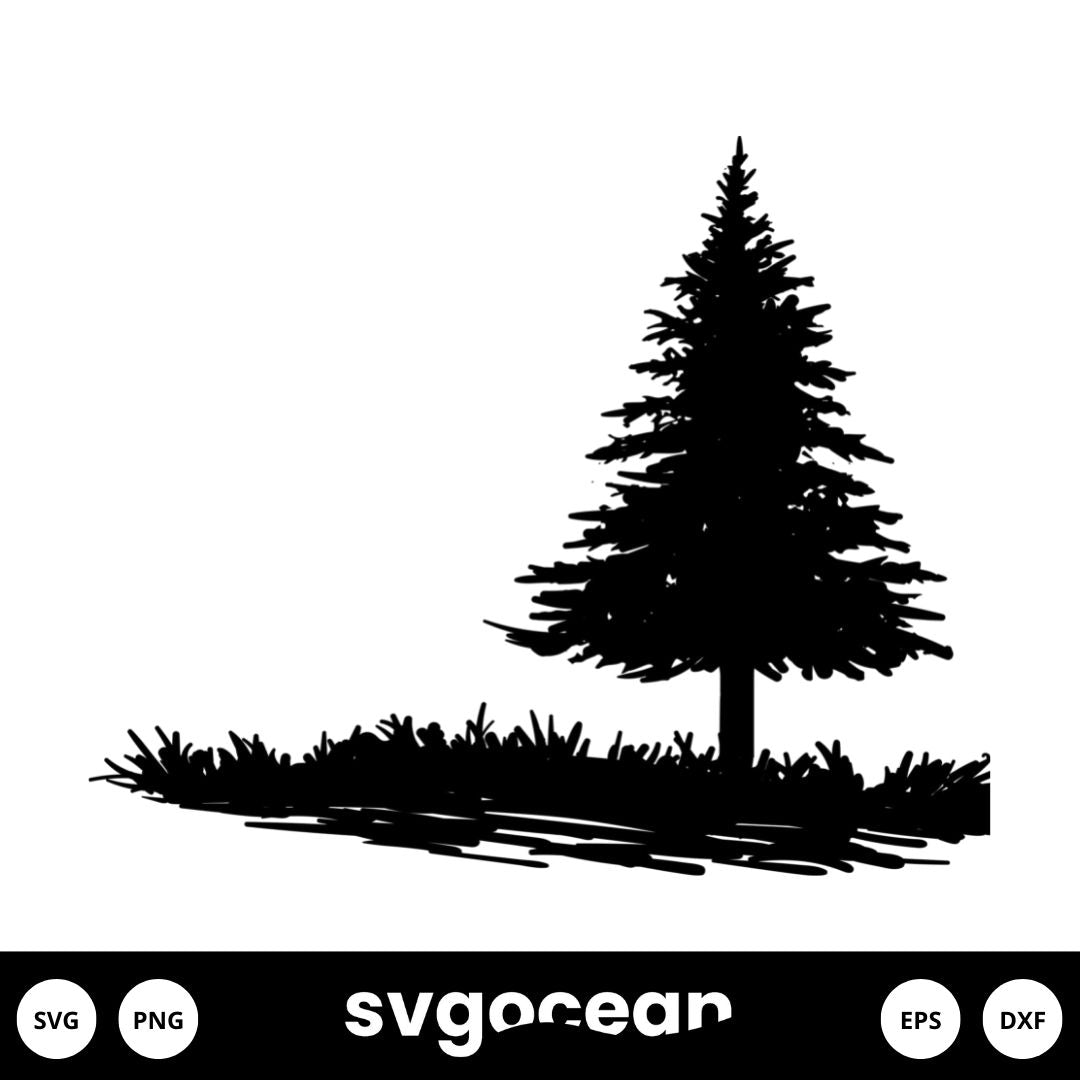 Trees Svg vector for instant download - Svg Ocean — svgocean
