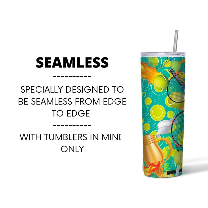 Tennis Mom Tumbler Sublimation