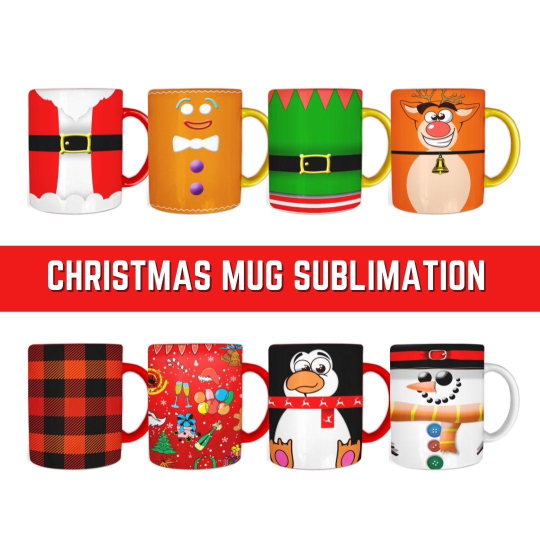 Christmas Cup Holiday Mug Vector Graphic by The GraphicSphere · Creative  Fabrica