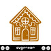 Gingerbread House Svg - Svg Ocean