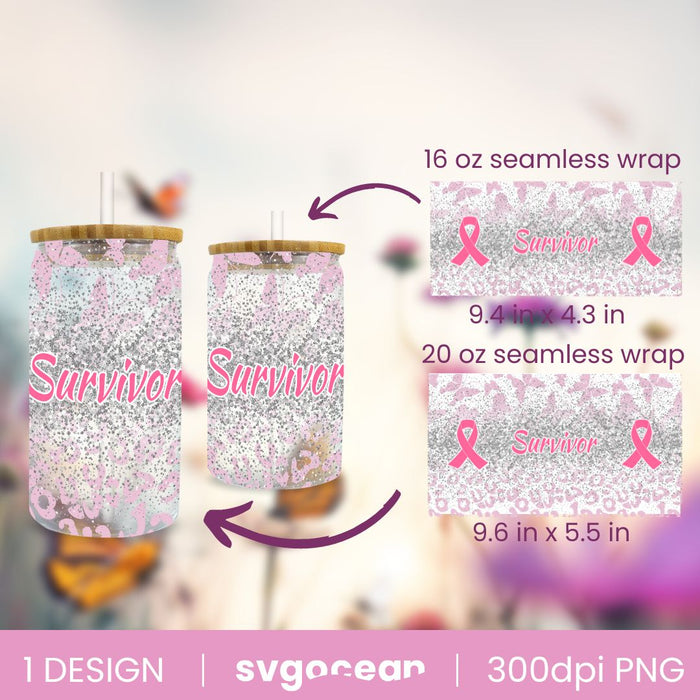 Cancer Can Glass - Svg Ocean