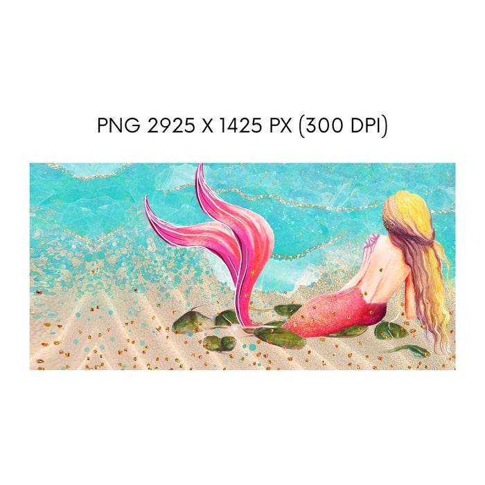 Mermaid Mug Sublimation - Svg Ocean