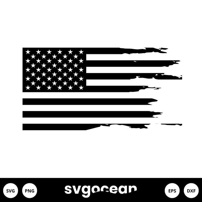 Free Distressed Flag SVG - Svg Ocean