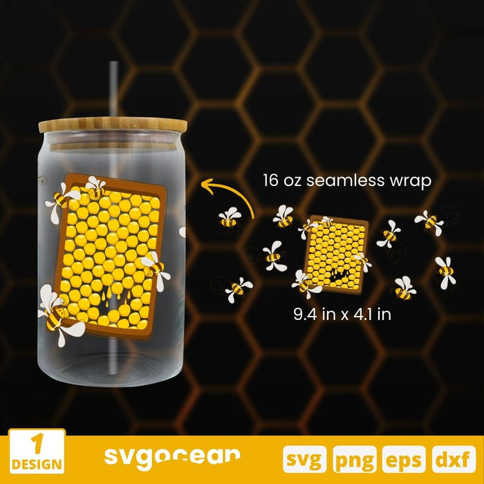Honeycomb Pattern SVG - Svg Ocean